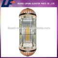 Elevator Parts/ Full Glass Capsule Elevator Cabin For Sale/glass cabin for elevator